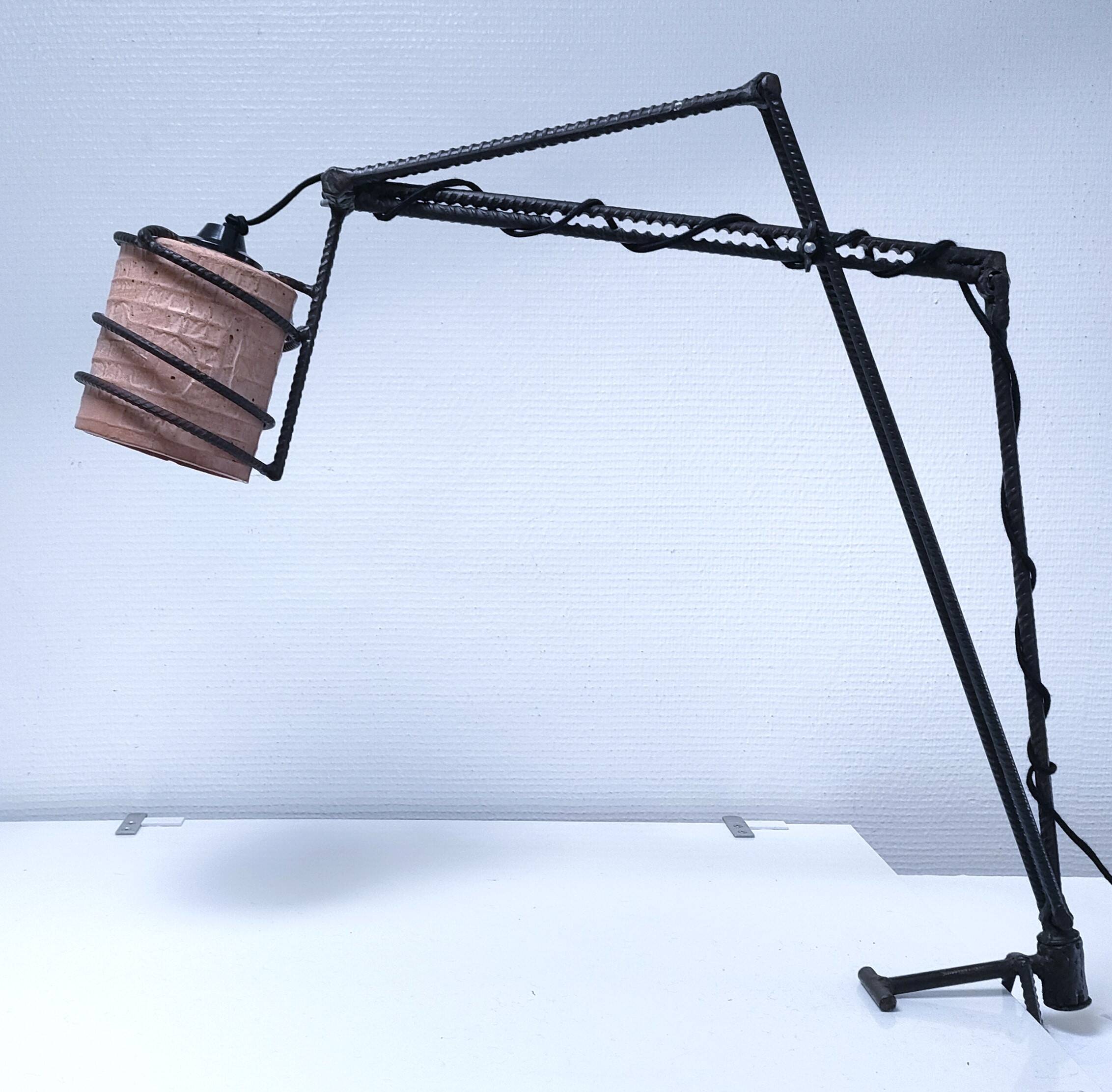 Ceramic metal design articulated lamp