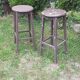 Pair of workshop stools