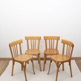 BAUMANN bentwood bistro chairs, set of 4