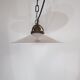 Vintage Spun White Glass Lights