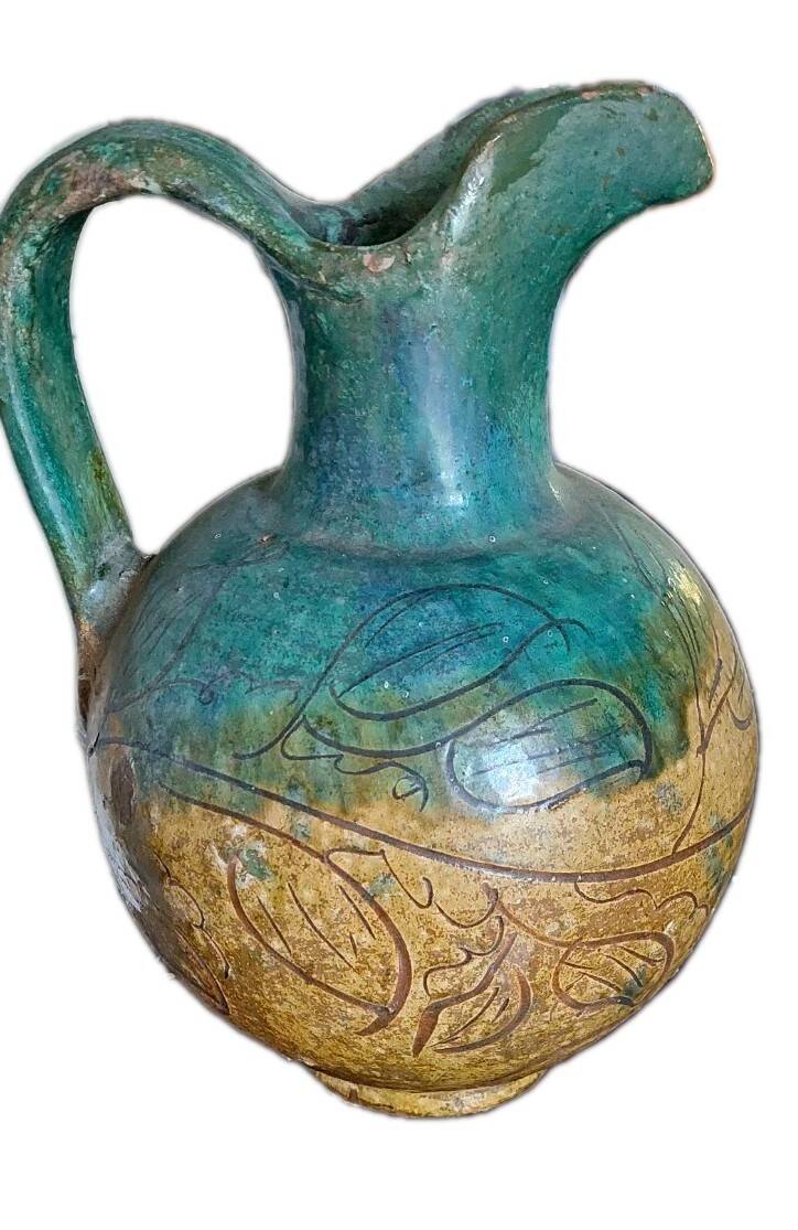 Brocca smaltata Seminara Calabria Paolo Condurso firmata