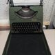 M.j. rooy portable typewriter - made in france 50s