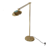 Lampadaire liseuse articulée metal doré vintage
