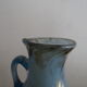 Vase with handle Scavo Seguso Vetri D'arte iridescent glass Murano 1950