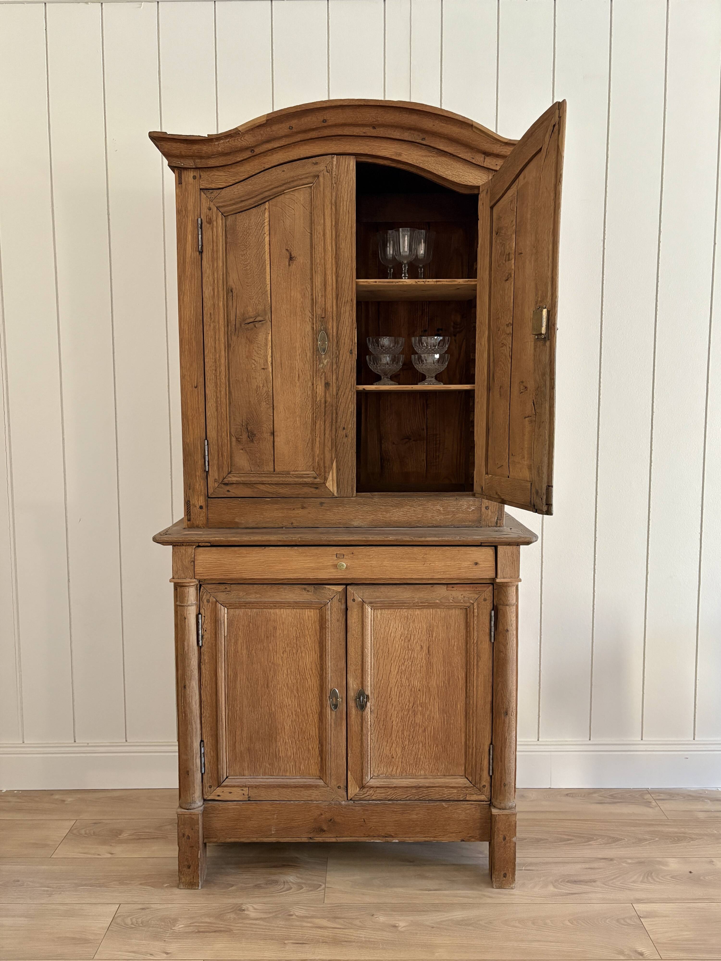 Antique solid oak dresser