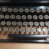 Typewriter from collection japy black 1940s/1950s