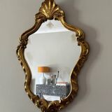 Miroir doré style baroque