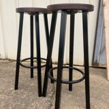 Pair of industrial stools