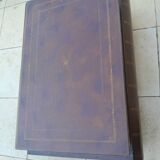 Vintage coffee table in the shape of an old book from the 80s