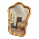 Miroir Bois Doré Feuille Or Style Louis XV