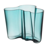 Blue vase by Alvar Aalto