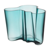 Blue vase by Alvar Aalto