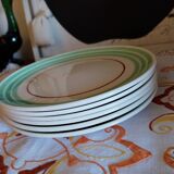 Gien dessert plates Danielle model