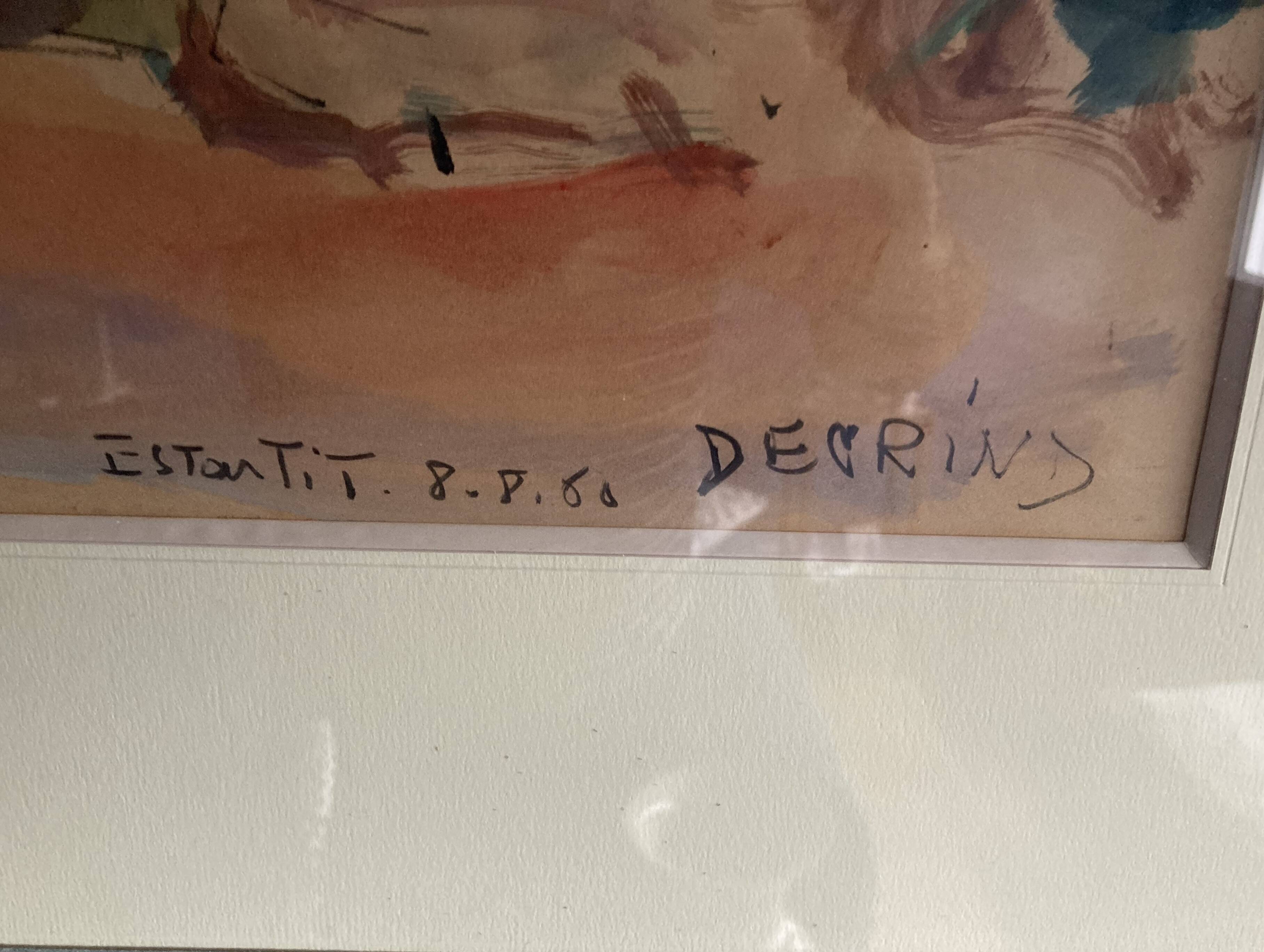 Watercolor by paul decrind