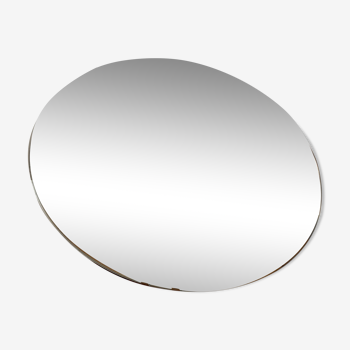 Miroir ovale 1970, 70x50cm