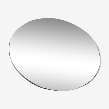 Oval mirror 1970, 70x50cm