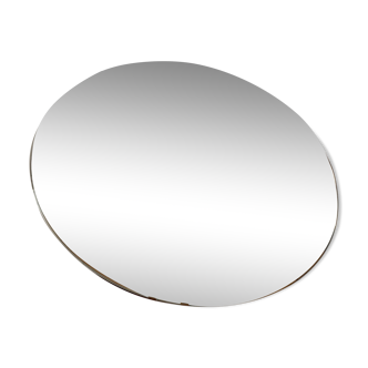 Miroir ovale 1970, 70x50cm