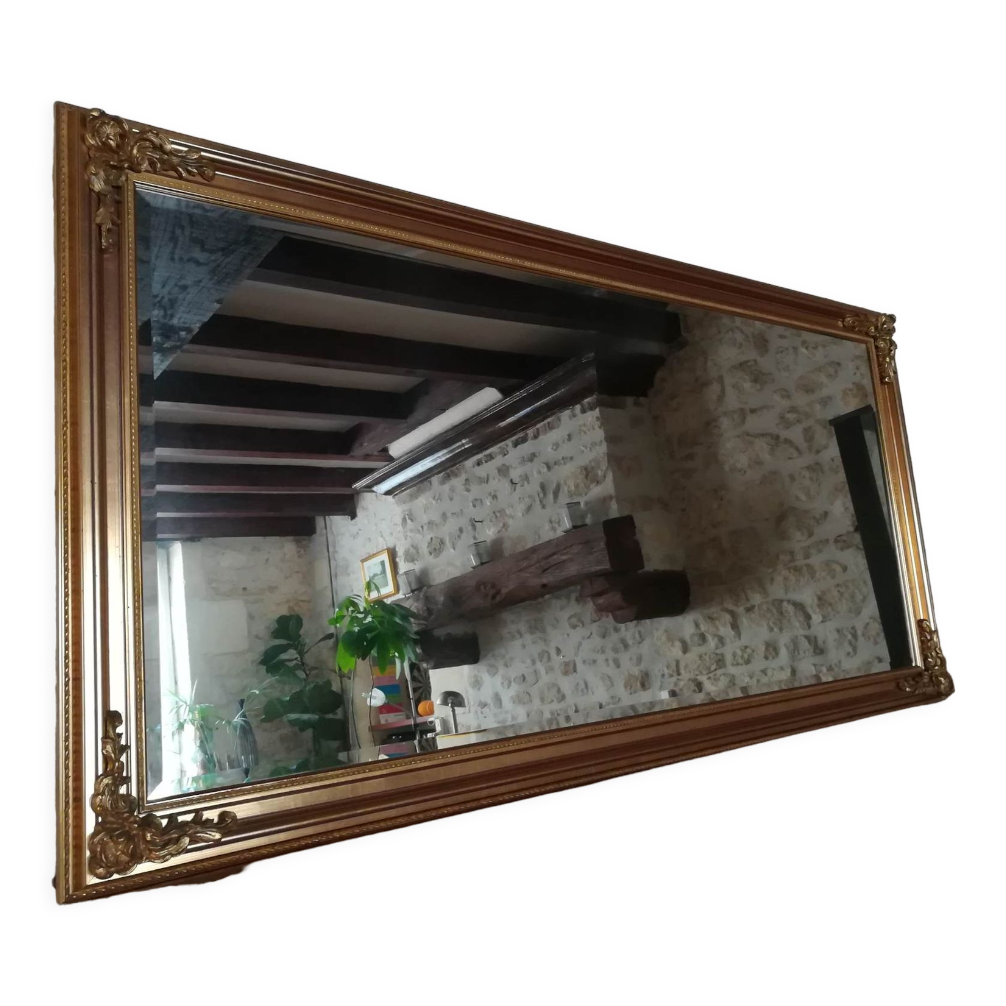 Miroir doré