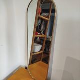 Grand miroir forme libre en laiton – années 60