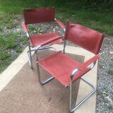 Paire de fauteuils année 70