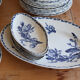 antique Gien service model Cactus in earthenware