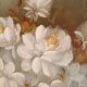 Still life painting with flowers, artist's signature