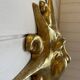 Large sculpted and gilded sun wall art - Artisanal craftsmanship / La Venexiana Venice