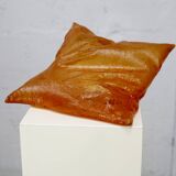 lampe , sculpture lumineuse en forme de coussin. Signée Hajime Goto, Japon, 1983.