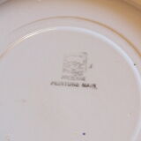 Hollow dish 50s Salins model Jocelyne - flowers