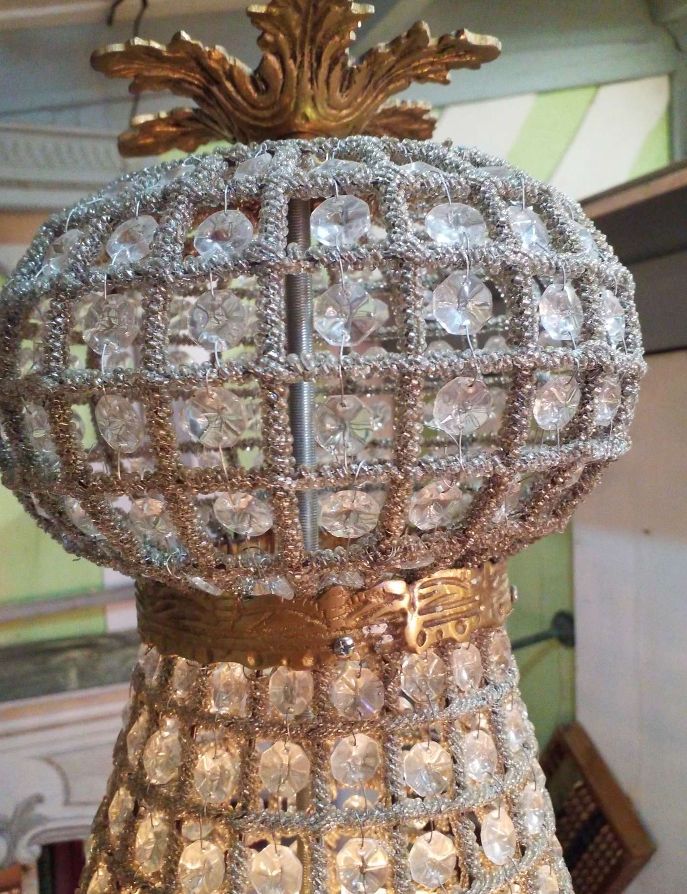 Lustre montgolfière