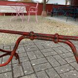 Iron garden table