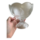 Coupe en verre vintage