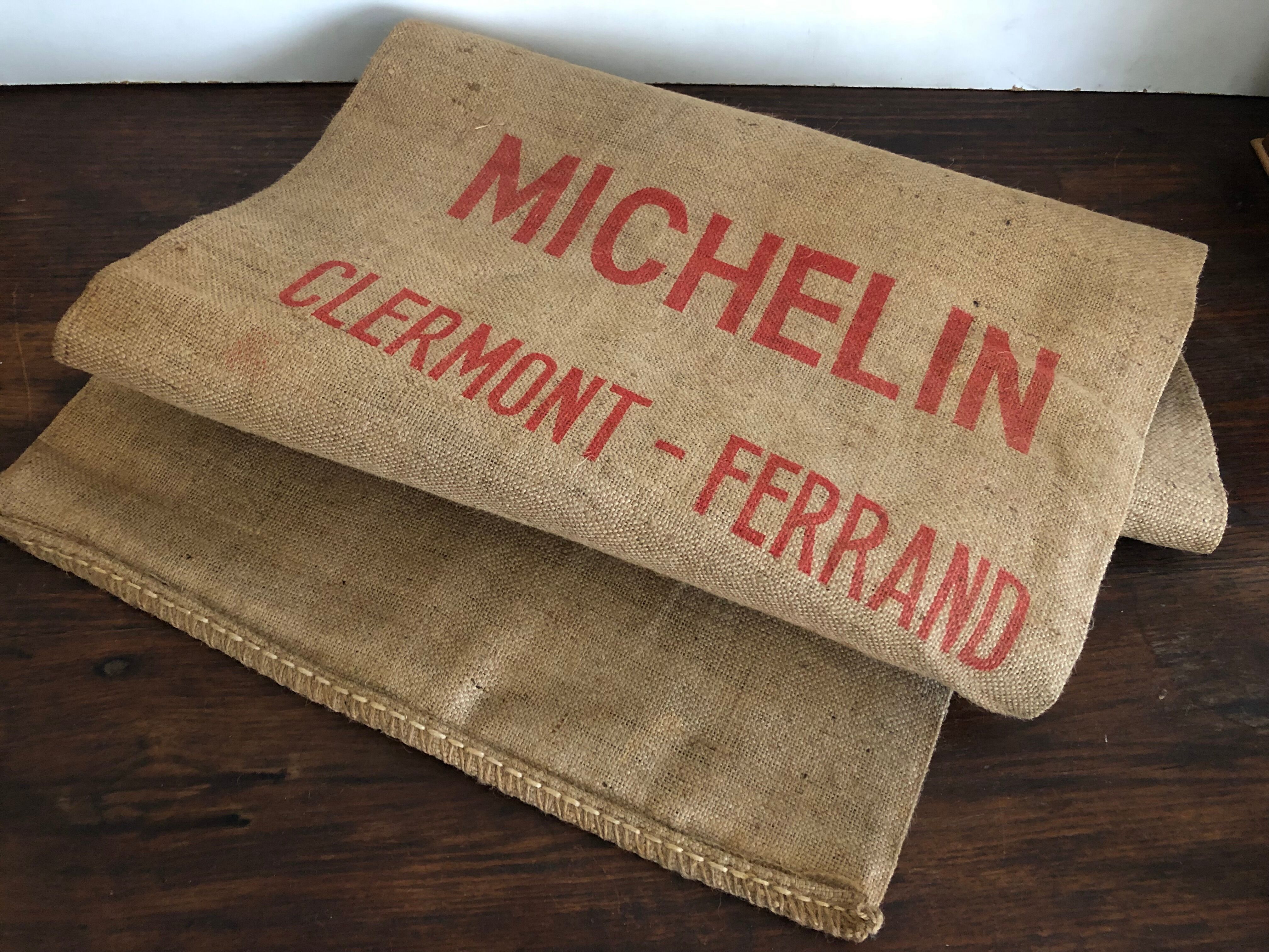 Jute bag, Michelin, Clermont Ferrand