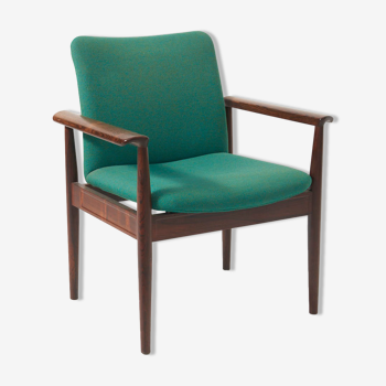 Fauteuil « diplomates » par Fin Juhl pour la France & Søn, Danemark, années 1960