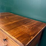 Modernist teak veneer desk