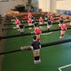 Wooden mobile foosball table