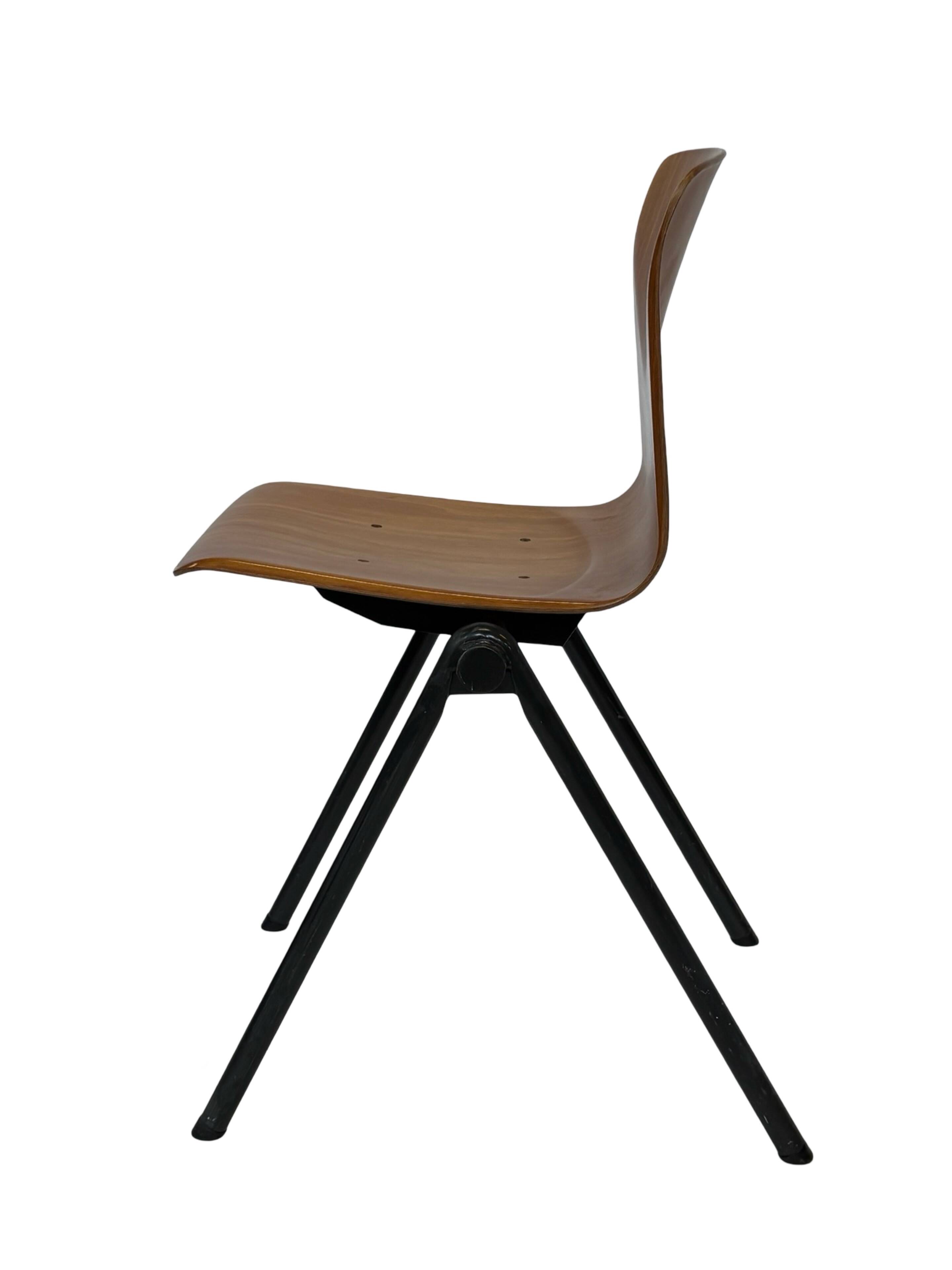 Vintage Chair Galvanitas Pagholz school chair design Dutch design