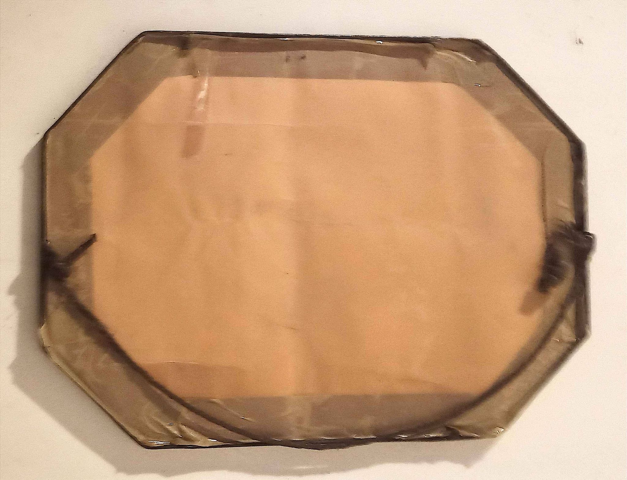 Art Deco Beveled Mirror 58.8 x 41.2 cm