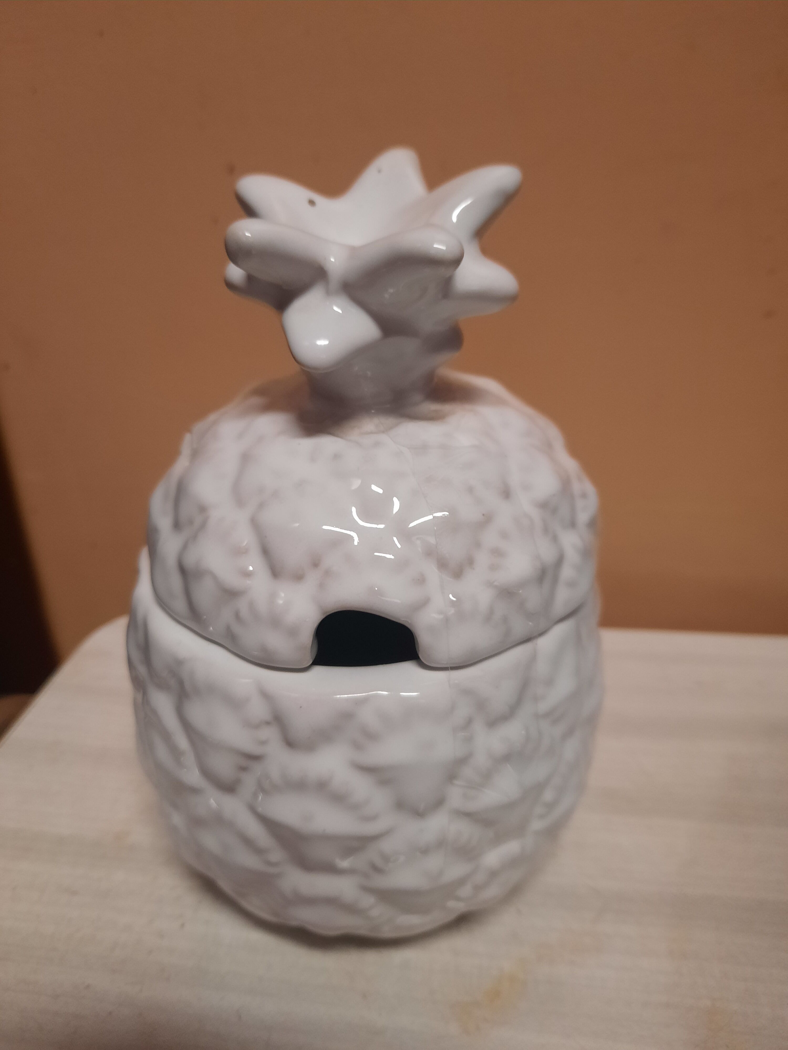 Bonbonnière ananas en céramique