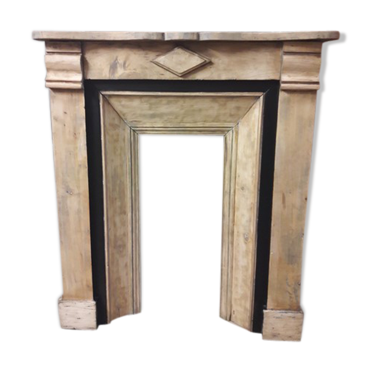 Mantel in oak 1900