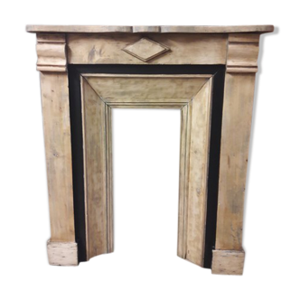 Mantel in oak 1900