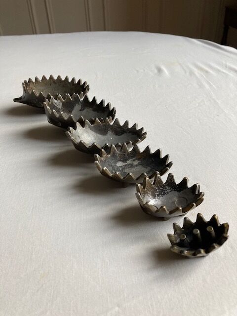 Ashtray hedgehog Walter Bosse in bronze