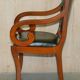 Chesterfield upholstered leather office chair, Victorian style