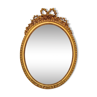 Old gilded mirror