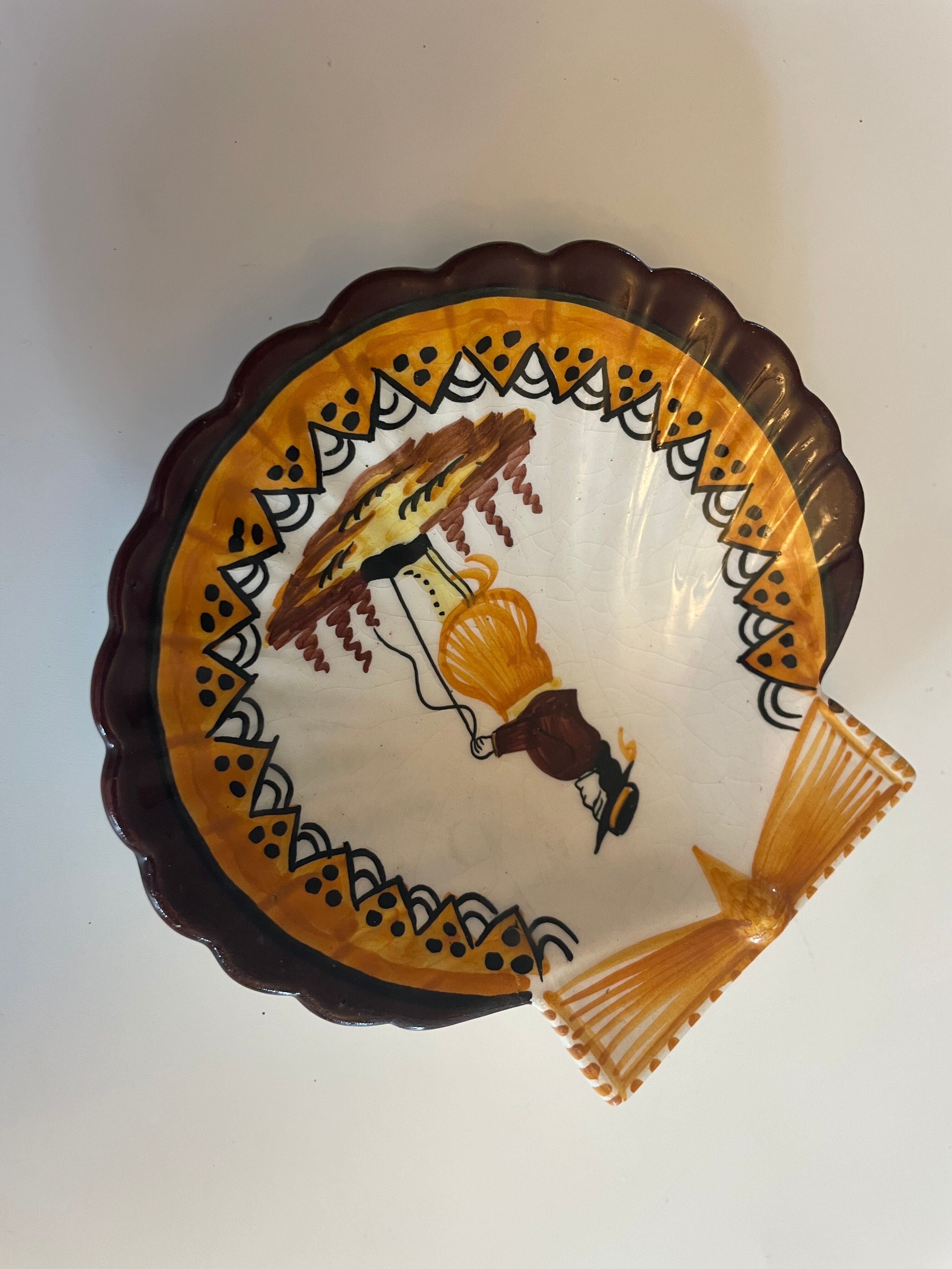 Faience cup quimper hb