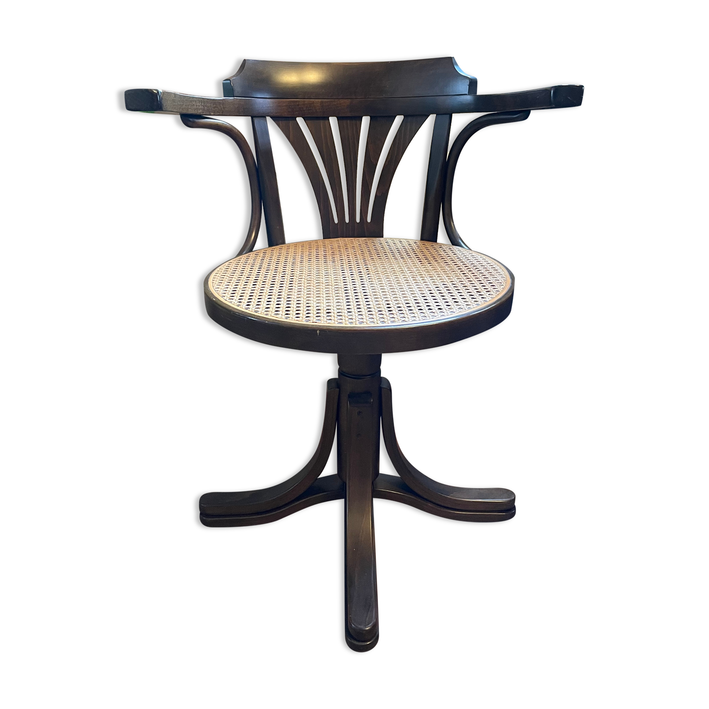 Vintage swivel armchair