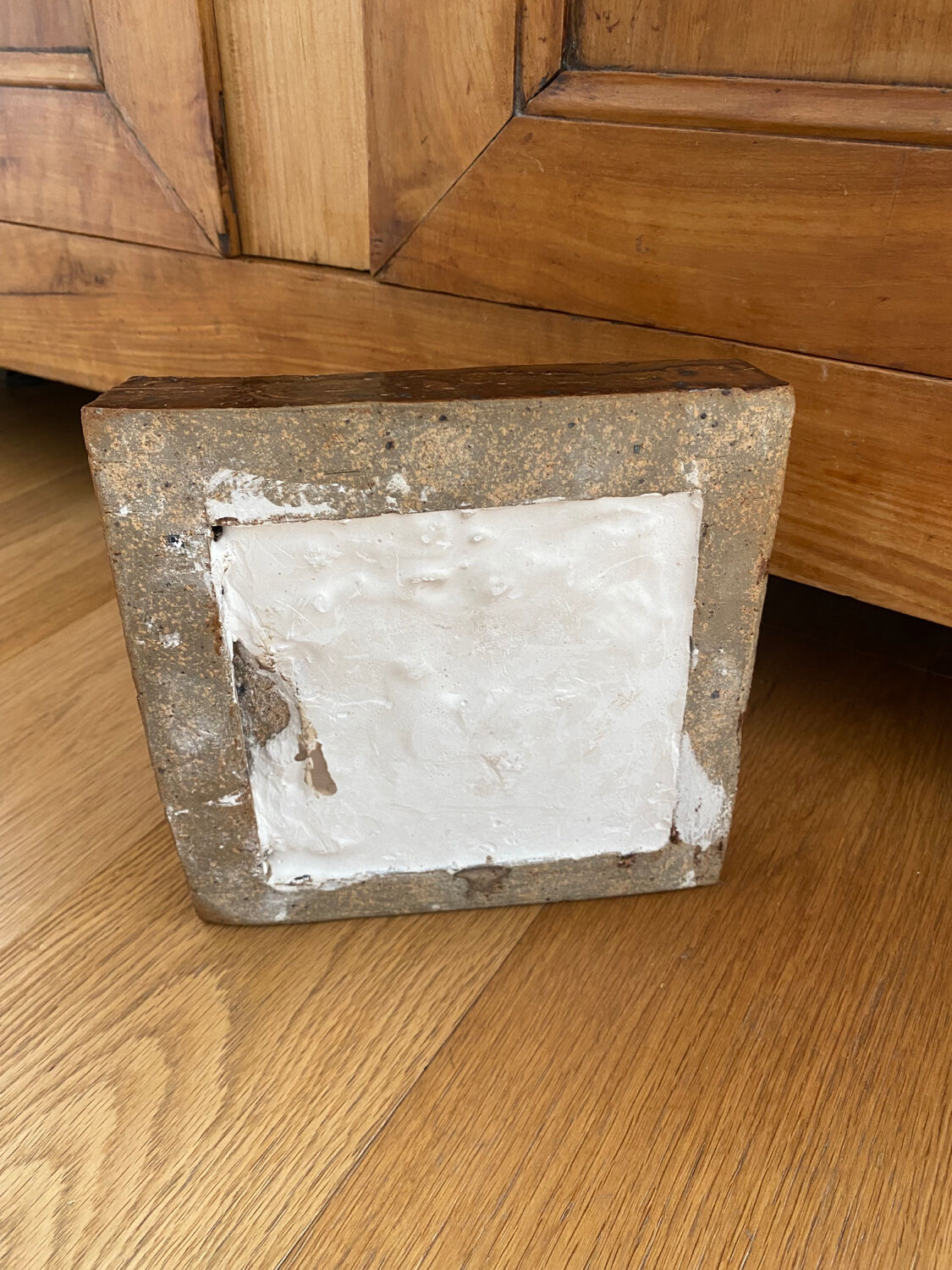 Ceramic mirror Barbara Delfosse La Borne