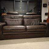 Leather sofa