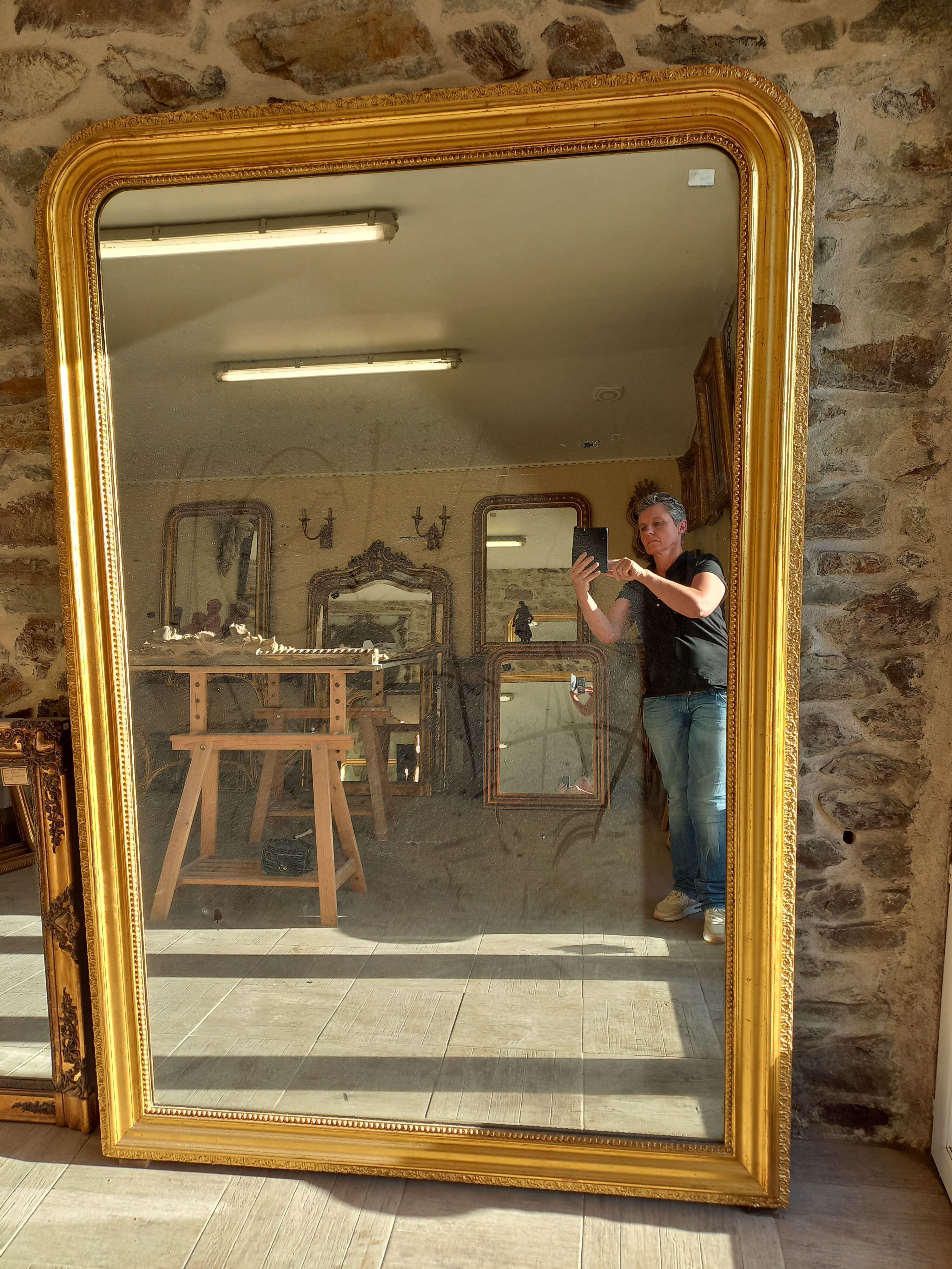 Miroir époque Louis Philippe 197 x 133