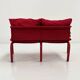 Sofa Tubulaire Rouge de Thalia & Co, 1980